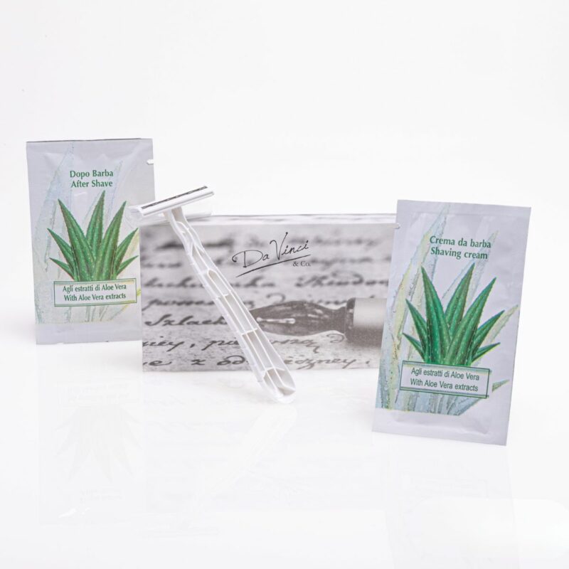 DETERSHOP LINEA CORTESIA DA VINCI SET BARBA