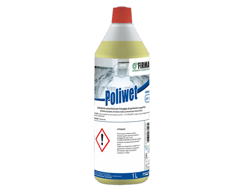 poliwet 1 lt bott trasp