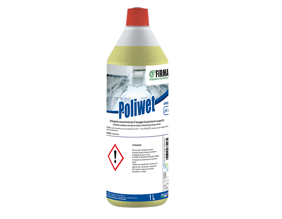 poliwet 1 lt bott trasp