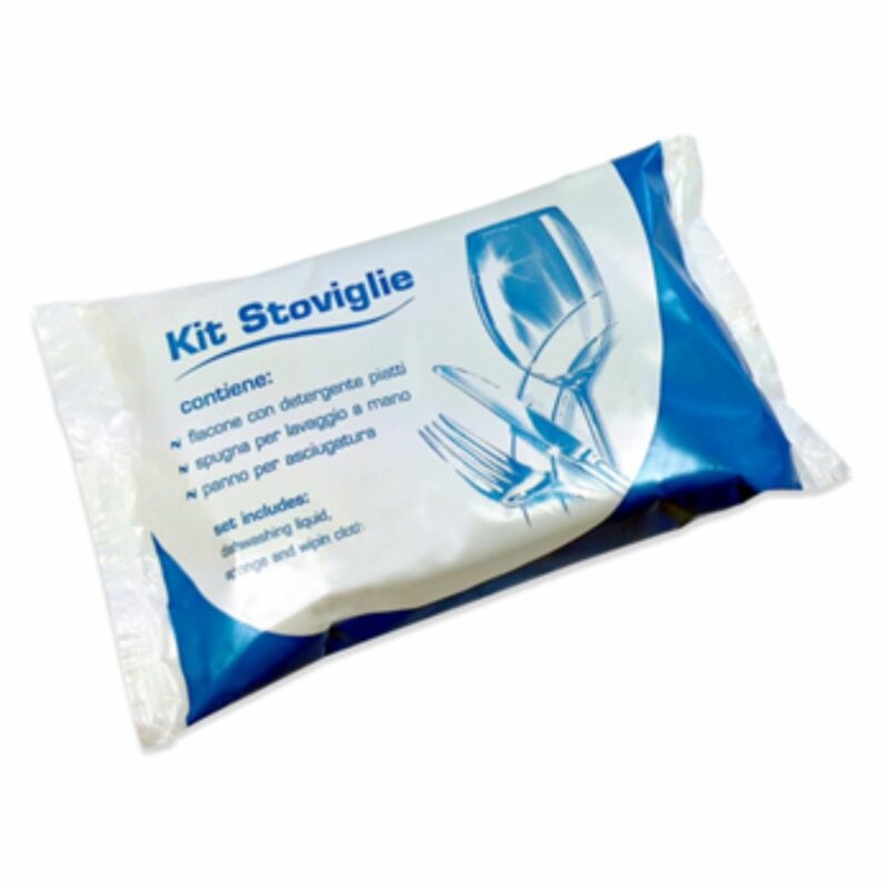 DETERSHOP LINEA CORTESIA HOTEL KIT STOVIGLIE