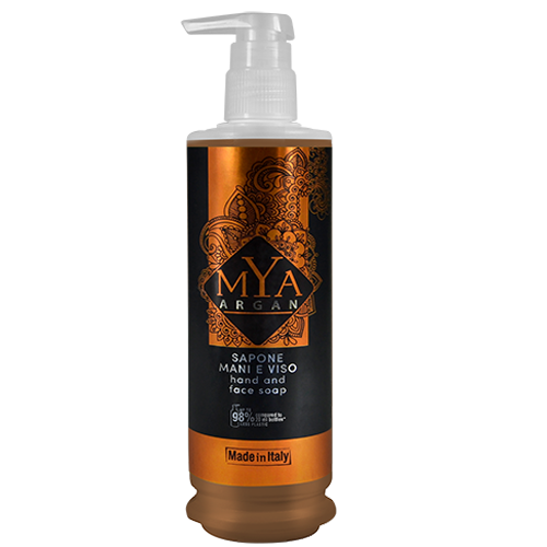 mya argan dispenser 300ml sapone manie e viso